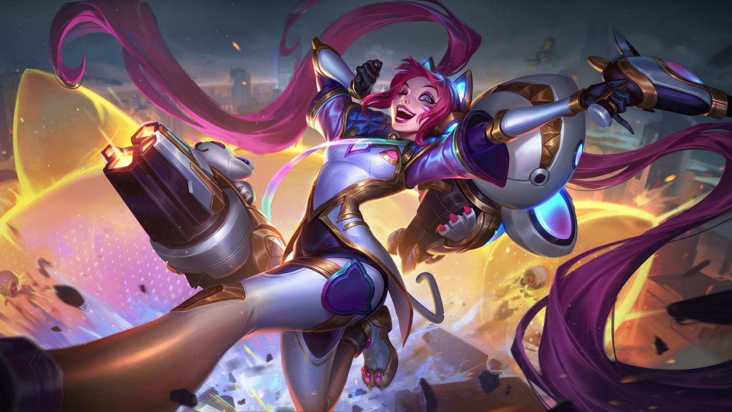 Jinx Prestige Edition Wallpaper - League of Legends