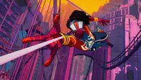 Explore the Spectacular Spider-Man: Across the Spider-Verse Wallpaper