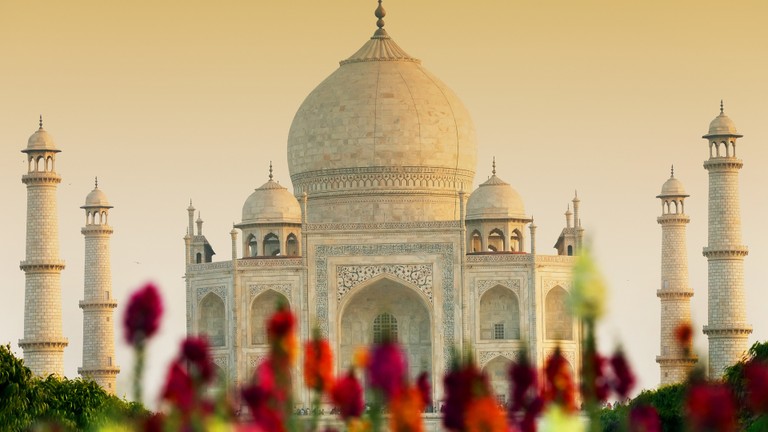 Magnifique Fond d'Écran du Taj Mahal pour Embellir Votre Espace