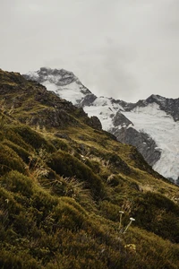 Aoraki Mount Cook: Fondo de pantalla de paisaje montañoso impresionante