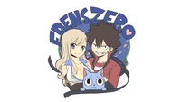 Superbe Fond d'écran Edens Zero avec Rebecca Bluegarden et Shiki Granbell