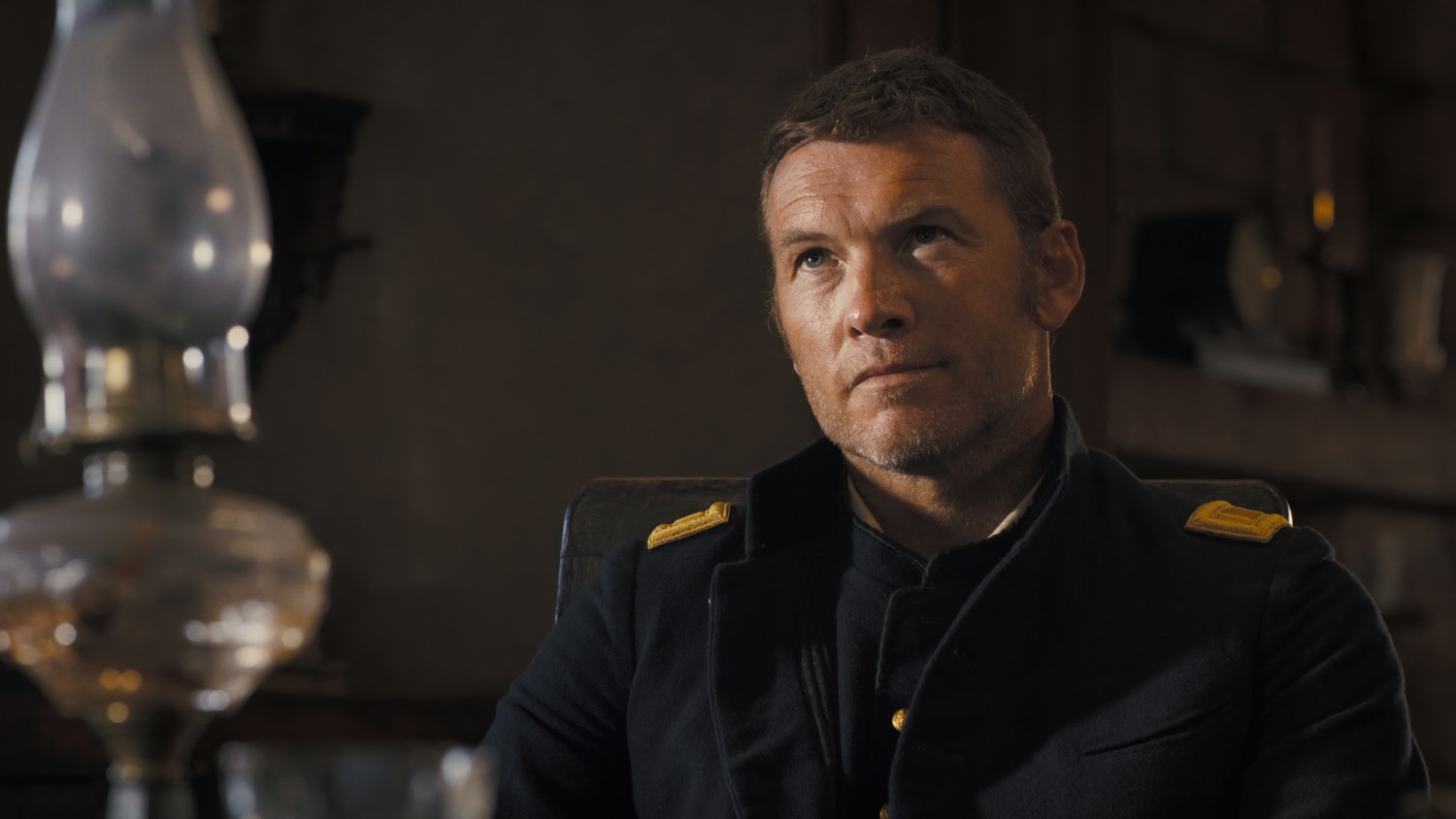 Download Horizon: An American Saga Wallpaper Featuring Sam Worthington