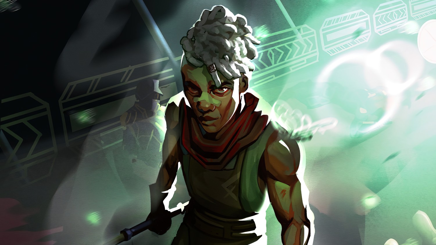 Stunning Ekko Wallpaper from Arcane Series