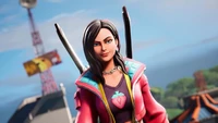 Explorez le Fond d'Écran Épique de Rox de Fortnite Battle Royale