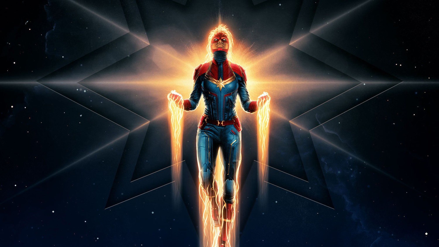 Stunning Captain Marvel Wallpaper for Fans