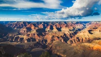 Explorez le Majestueux Fond d'Écran du Grand Canyon