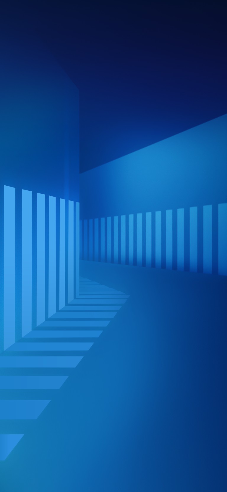 Stunning Electric Blue Wallpaper for Your Smartphone