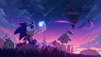 Descargar fondo de pantalla épico de Sonic Frontiers