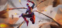 Fondo de Pantalla Épico de Spider-Man para Fans de Marvel