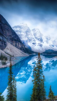 Découvrez la Beauté de Moraine Lake dans le Parc National de Banff