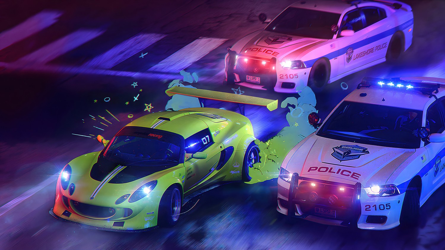 Epic Need for Speed Unbound Racing Wallpaper