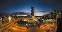 Étonnant Fond d'Écran de la Ville de Londres de Nuit