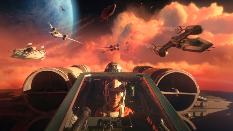 Explore the Thrilling Star Wars Squadrons Wallpaper