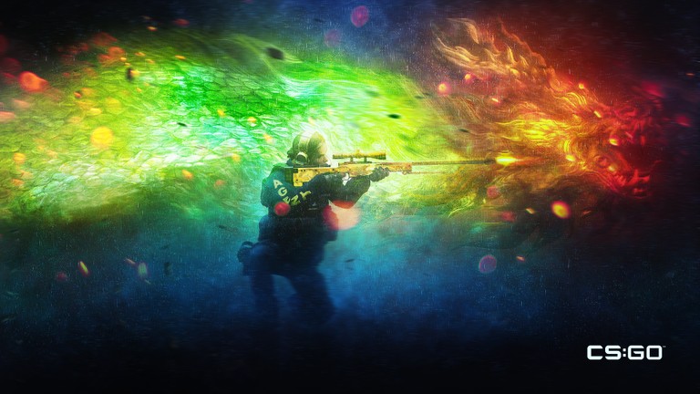 Immerse Yourself in this 4K CS:GO Sniper Wallpaper