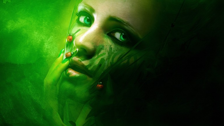 Download Your Stunning Green Supervillain Wallpaper