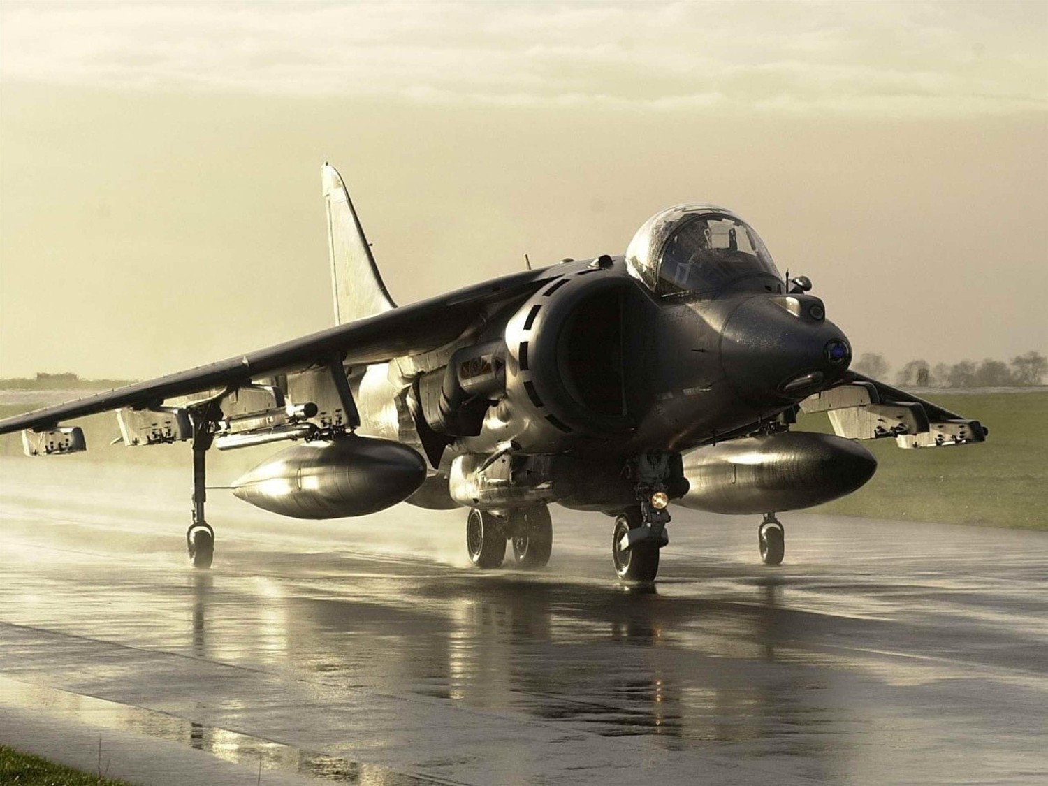 Fond d'Écran Haute Qualité du Harrier Jump Jet