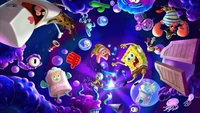 Fond d'Écran Spongebob Squarepants : The Cosmic Shake