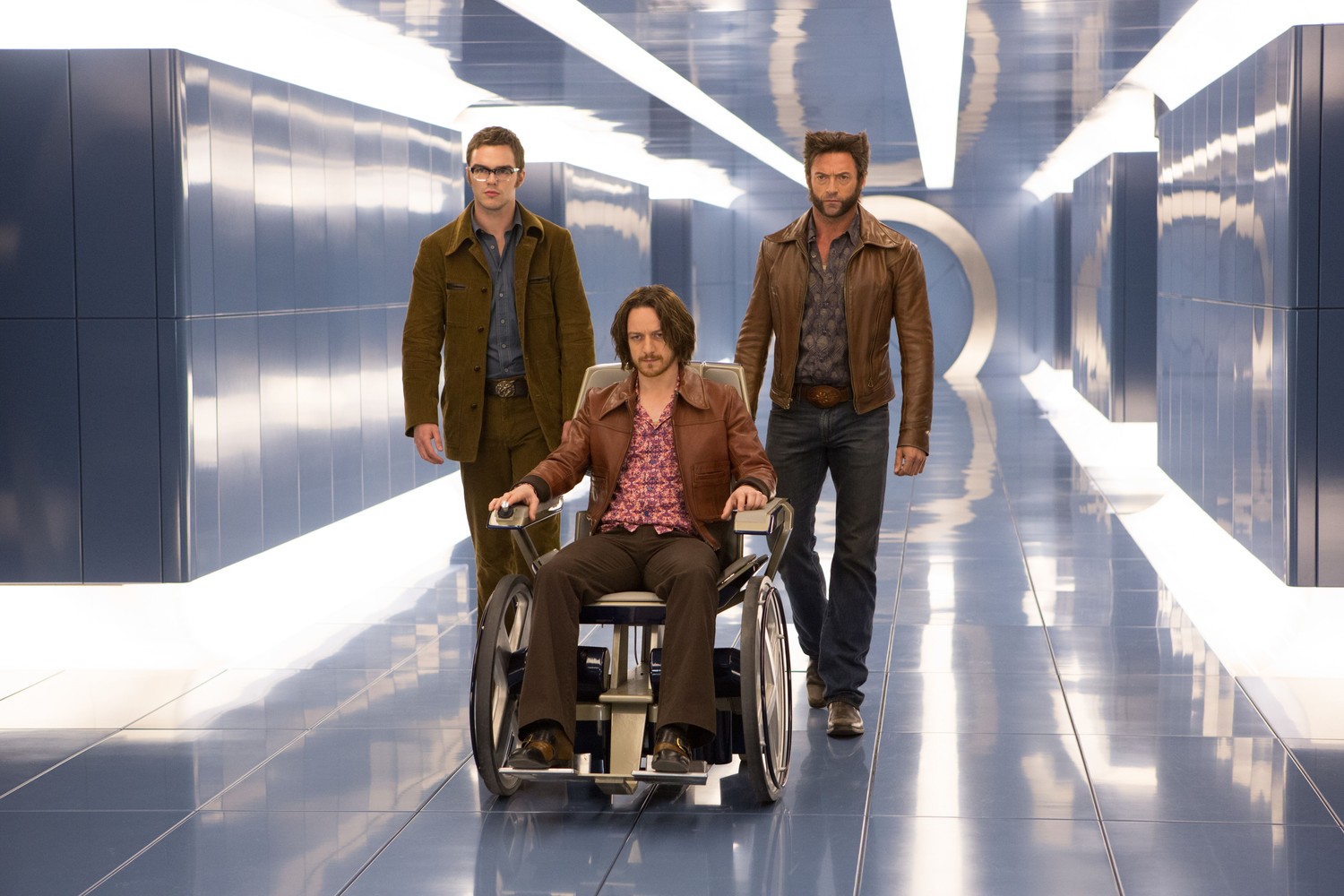 Stunning X-Men Wallpaper: Professor X and Wolverine in Vogue Styles