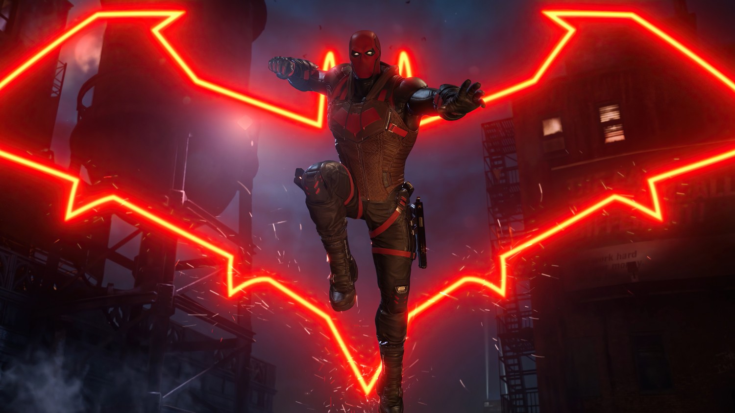 Red Hood Wallpaper from Gotham Knights (4K)