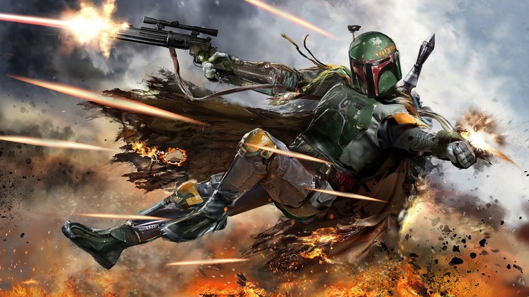 Epic Boba Fett Wallpaper for Star Wars Fans