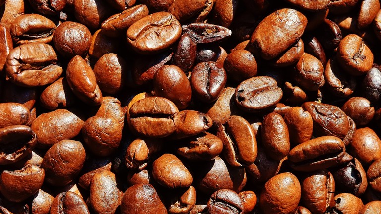 Rich and Aromatic Coffee Bean Wallpaper