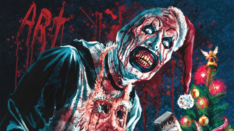 Explore Terrifier 3 Wallpaper Featuring Art the Clown