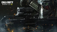 Superbe fond d'écran Call of Duty Mobile Phantom