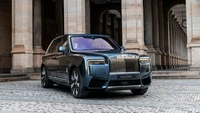 Descargar fondos de pantalla impresionantes de Rolls Royce Cullinan