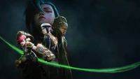 Explorez la Meilleure Collection de Fonds d'Écran d'Arcane League of Legends