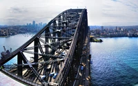 Explore the Iconic Sydney Harbour Bridge Wallpaper