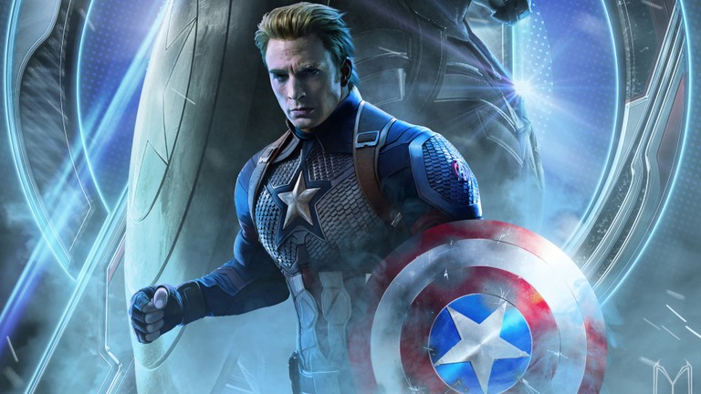 Download Stunning Captain America Wallpaper from Avengers: Endgame