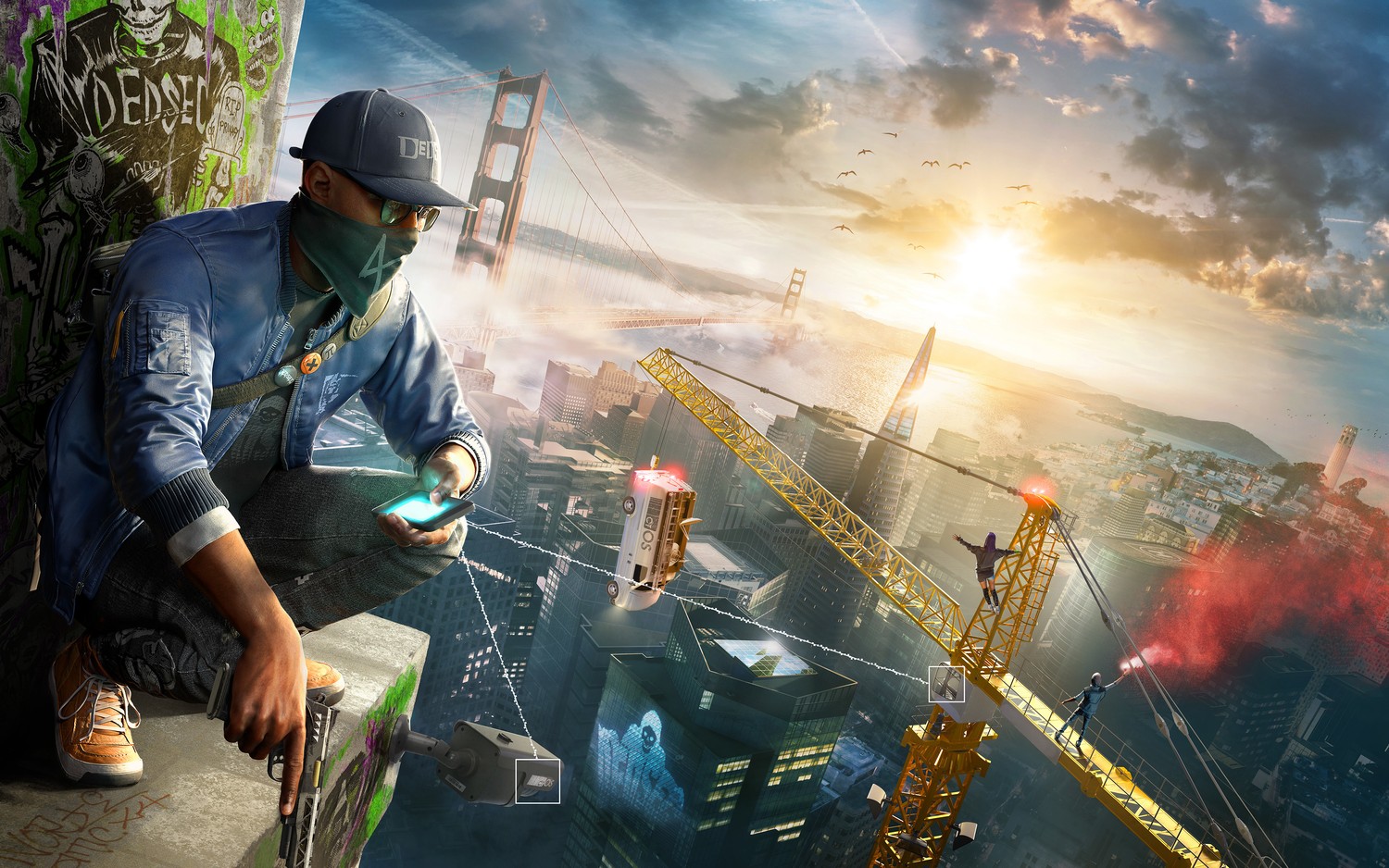 Superbe Fond d'Écran Watch Dogs 2 pour Vos Appareils