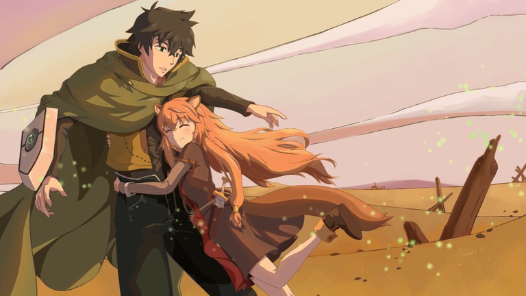 Download Stunning Naofumi and Raphtalia Wallpaper From The Rising of the Shield Hero