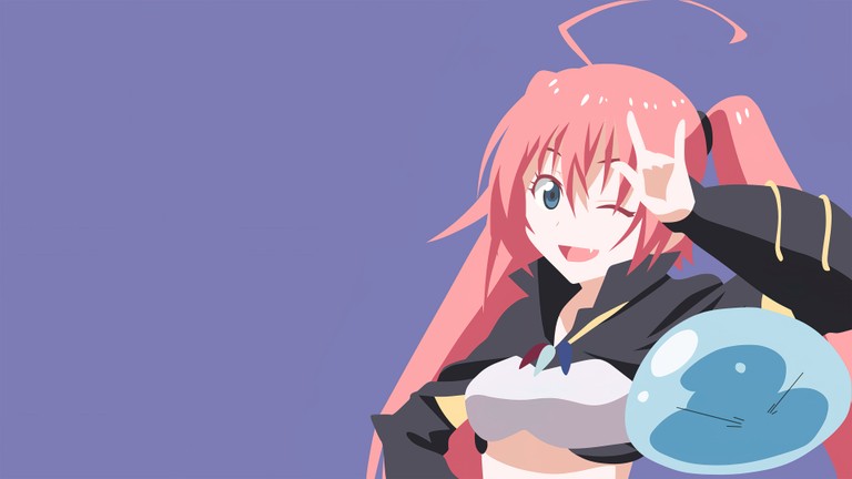 Milim Nava Wallpaper from Tensei Shitara Slime Datta Ken