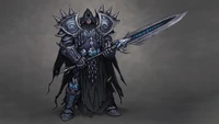 Epic Death Knight Wallpaper from World of Warcraft: Wrath of the Lich King Classic