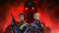 Wolfenstein Youngblood Wallpaper Featuring Jessica and Sophia Blazkowicz