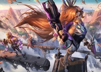 Descargar fondo de pantalla en 4K de Miss Fortune - League of Legends