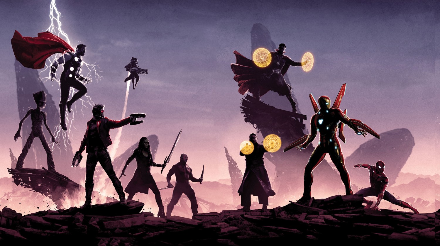 Avengers Assemble: Epic Wallpaper from the Marvel Cinematic Universe