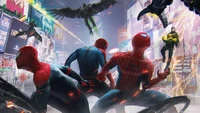 Superbe fond d'écran de Spider-Man: No Way Home pour les fans