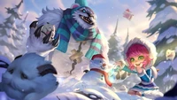 Fondo de Pantalla Frostfire Annie de League of Legends