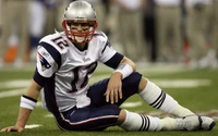 Fondo de Pantalla de los New England Patriots con un Quarterback