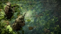 Fondo de Pantalla de Battlefield 4: Marines en una Vegetación Frondosa