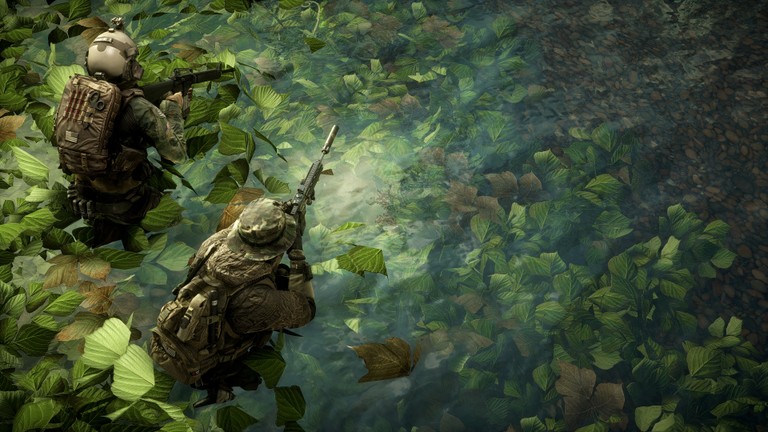 Battlefield 4 Wallpaper: Operation Marines in Lush Greenery