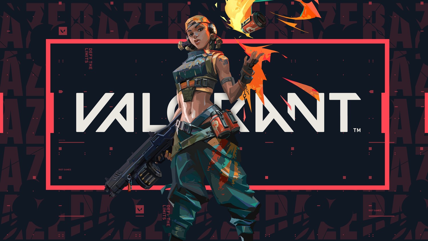 Explore Our Raze Wallpaper from Valorant in 4K