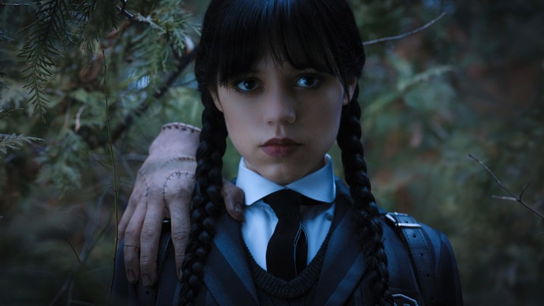 Explore Wednesday Addams Wallpaper from the Hit Netflix Series