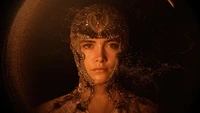 Téléchargez un fond d'écran 5K haute qualité de Florence Pugh dans Dune: Partie Deux