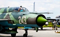 Fond d'Écran Mikoyan Gurevich MiG-21