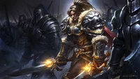 Explore Our Varian Wrynn Wallpaper from World of Warcraft