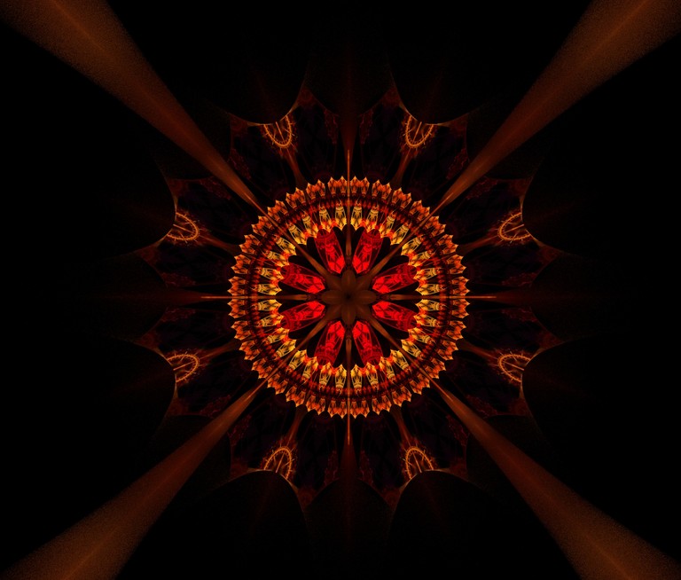 Explore Our Kaleidoscope Fractal Art Wallpaper