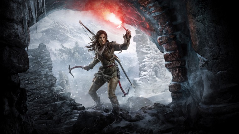 Explore the Epic Rise of the Tomb Raider Wallpaper